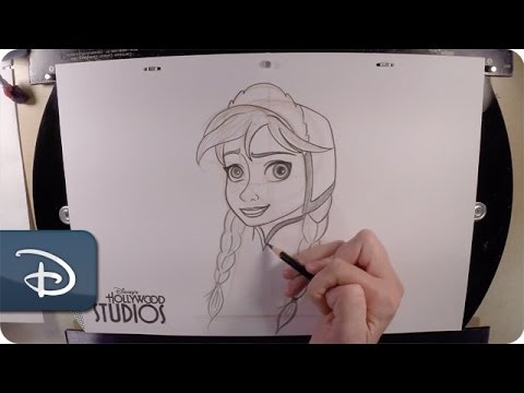 How-To Draw Anna | Disney's Frozen | Walt Disney World - UC1xwwLwm6WSMbUn_Tp597hQ