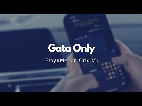 FloyyMenor, Cris Mj - Gata Only (Lyric Video)