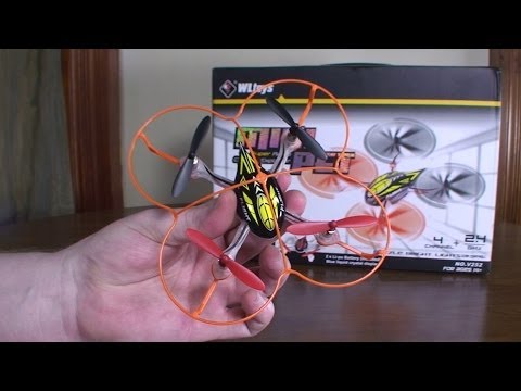 WLtoys Perimeter Guard for V252 - Review and Flight Demo - UCe7miXM-dRJs9nqaJ_7-Qww