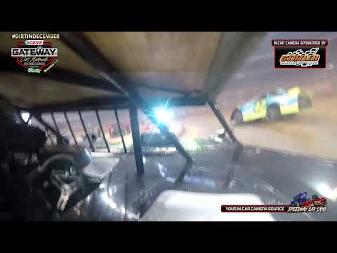 8th Place of the 2022 Gateway Dirt Nationals is #25 Jason Feger in his Super Late Model - dirt track racing video image