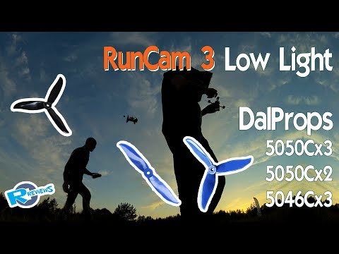 RunCam Cube in low light and high speeds, with Dal5050c 2 and 3 blades - UCv2D074JIyQEXdjK17SmREQ