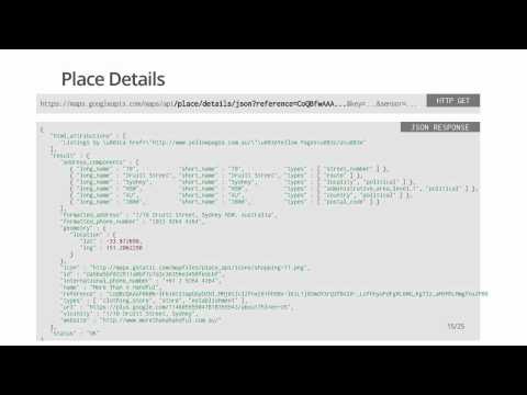 Getting started with the Google Places API - UC_x5XG1OV2P6uZZ5FSM9Ttw