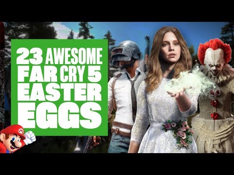 23 Far Cry 5 Easter Eggs You Might Have Missed - Super Mario Bros, PUBG, IT and MORE! - UCciKycgzURdymx-GRSY2_dA