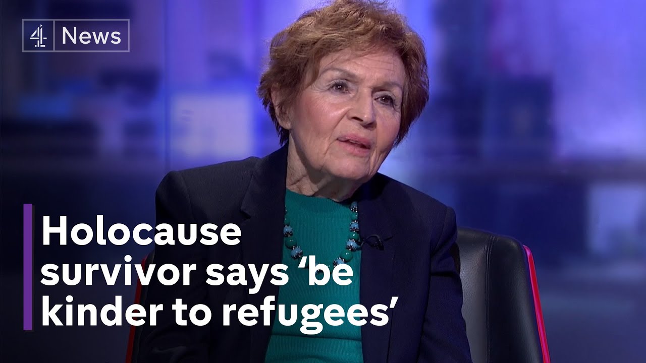 Holocaust survivor says we should be ‘kinder to refugees’