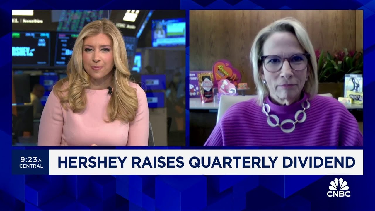 Hershey CEO: We are predicting 2 to 3% sales growth this year