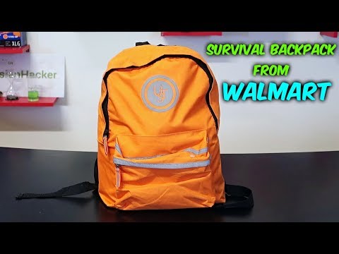 Survival Backpack from Walmart - UCe_vXdMrHHseZ_esYUskSBw