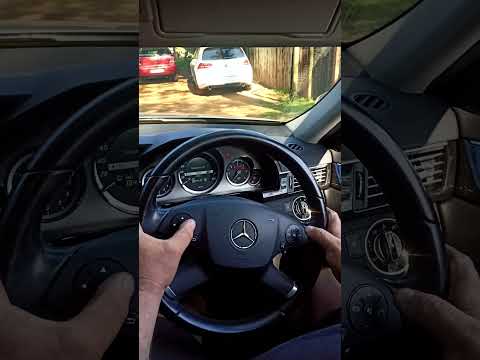 Resetting The Tire Pressure Warning Light Of The Mercedes E-class 