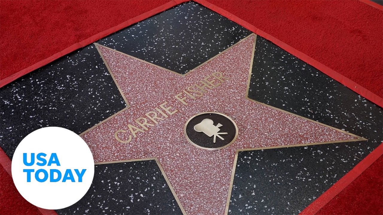 Carrie Fisher’s daughter receives star dedicated to her mother | USA TODAY