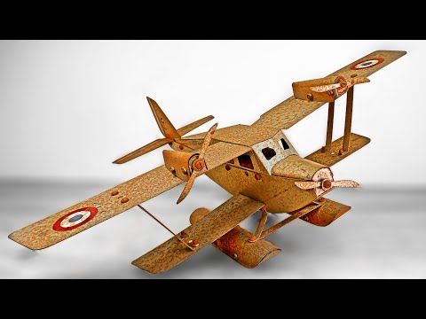 1930 Meccano Airplane Toy Restoration - UCIGEtjevANE0Nqain3EqNSg