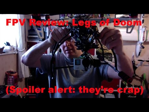 FPV Review: Awful landing gear/legs for a DJI F450/550 - UCcrr5rcI6WVv7uxAkGej9_g