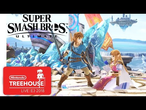 Super Smash Bros. Ultimate Character Gameplay - Nintendo Treehouse: Live | E3 2018 - UCGIY_O-8vW4rfX98KlMkvRg