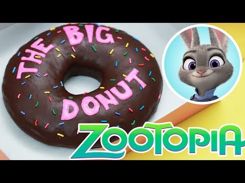 GIANT ZOOTOPIA DONUT! - NERDY NUMMIES - 'The Big Donut' - UCjwmbv6NE4mOh8Z8VhPUx1Q