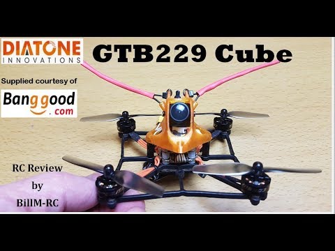 Diatone GTB229 Cube review - 2.5" 2S FPV Racing Quadcopter Drone - UCLnkWbYHfdiwJEMBBIVFVtw