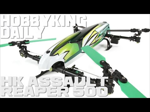 Assault Reaper 500 3D Quadcopter - HobbyKing Daily - UCkNMDHVq-_6aJEh2uRBbRmw