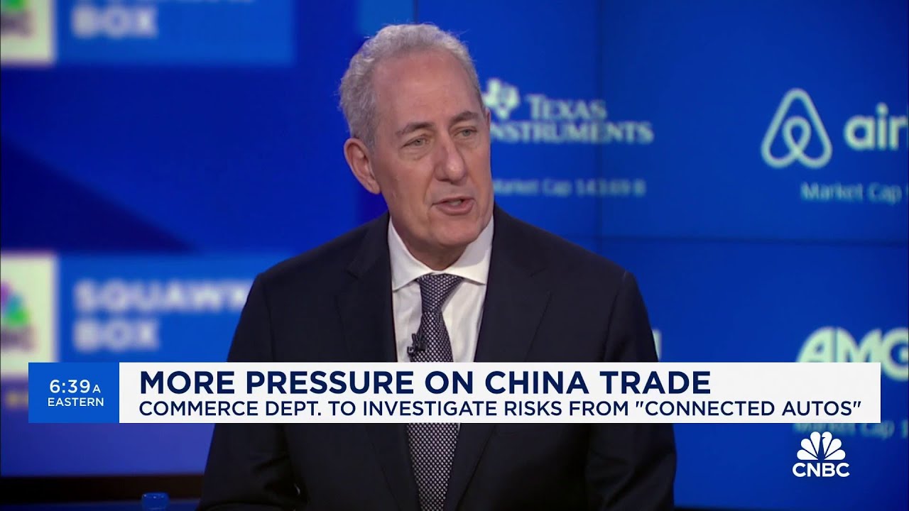 There’s concern China is building significant overcapacity in the auto sector: CFR’s Michael Froman