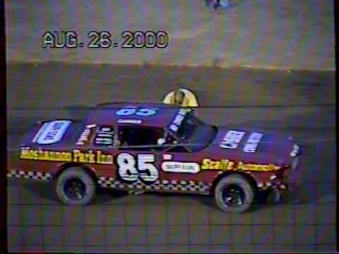 Hidden Valley Speedway August 26th, 2000 Pure Stock Heats - dirt track racing video image