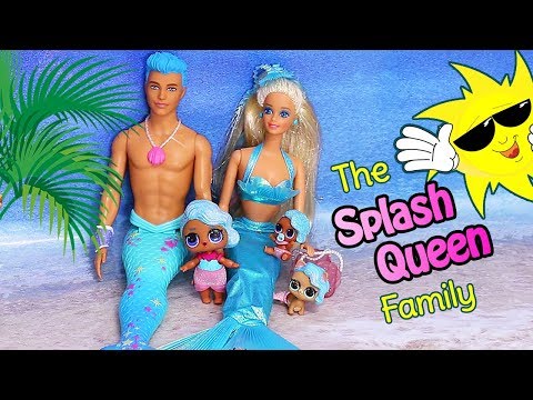 SWTAD LOL Families ! The Splash Queen Family in Swimming Pool | Toys and Dolls Fun Play for Kids - UCGcltwAa9xthAVTMF2ZrRYg