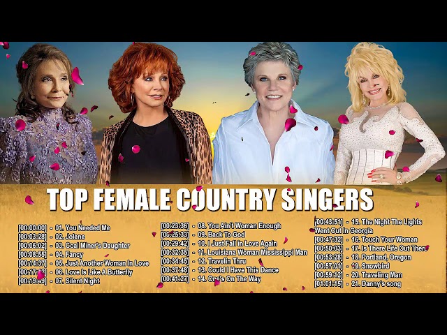 Top Country Music Singers Who Are Women