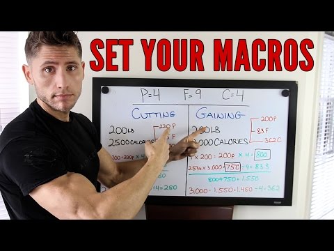 How To Set Your Macros (Protein, Fat, Carbs) - UCHZ8lkKBNf3lKxpSIVUcmsg