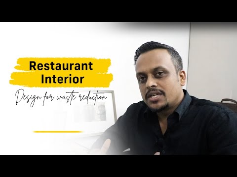 Restaurant Interior – Design for waste reduction