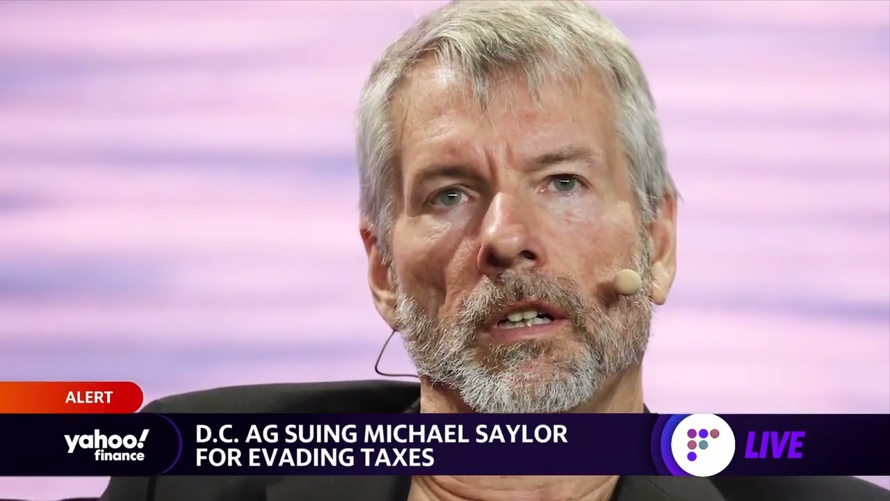 MicroStrategy Chairman Michael Saylor sued by government for alleged tax evasion