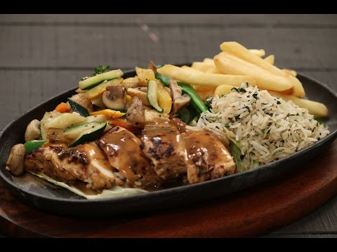 Chicken Sizzler | Majha Kitchen | Sanjeev Kapoor Khazana - UCmoX4QULJ9MB00xW4coMiOw