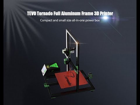 Tornado DIY 3D Printer Unboxing and step by step installation video - UCKhx2wUzw-Pw3f-qi-nAozw