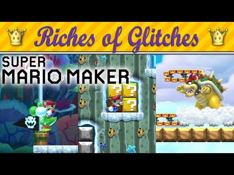 Riches of Glitches in Super Mario Maker (Glitch Compilation) - UCa4I_j0G2xQNhvj_UMQahmQ