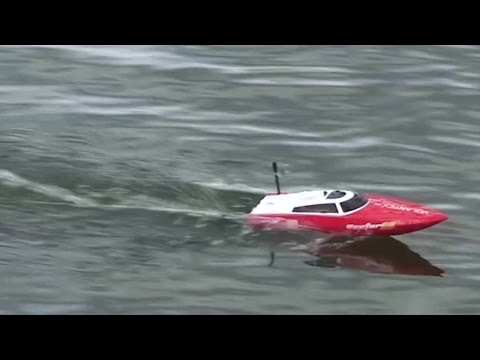 Volantex RC - Vector 28 (Mini RC Boat) - Review and Run - UCe7miXM-dRJs9nqaJ_7-Qww