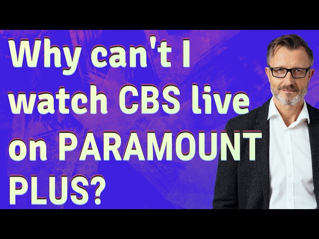 Why Can’t I Watch NFL on Paramount Plus?