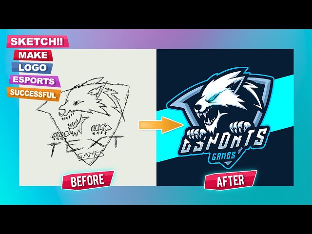 How to Draw an Esport Logo