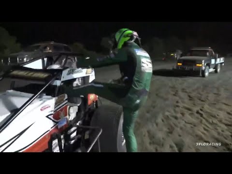 HIGHLIGHTS: Gas City I-69 Speedway | USAC NOS Energy Drink Indiana Sprint Week | July 22, 2022 - dirt track racing video image