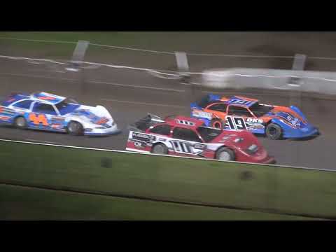 USRA Late Model Feature - Cedar Lake Speedway 06/13/2024 - dirt track racing video image