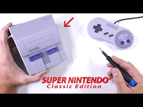 Super NES Classic Edition! - Teardown - Unboxing - Repair Video - UCWFKCr40YwOZQx8FHU_ZqqQ