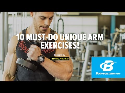 Alex Savva’s Must-Do Arm Exercises! - Bodybuilding.com - UC97k3hlbE-1rVN8y56zyEEA