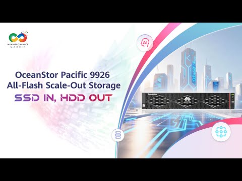 #HUAWEICONNECT 2025 · MADRID-OceanStor Pacific 9926 Scale-Out Storage-SSD In, HDD Out