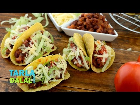 Tacos/  Veg Mexican Bean Tacos Recipe by Tarla Dalal - UCYRRwNWXxCKFaVjFuXo1I8Q