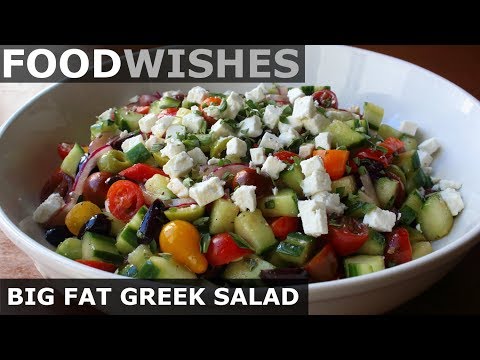 Big Fat Greek Salad - Food Wishes - UCRIZtPl9nb9RiXc9btSTQNw