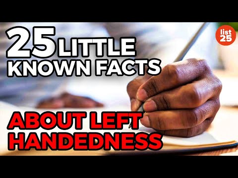 25 Little Known Facts About Left Handedness - UCWqJpFqlX59OML324QIByZA