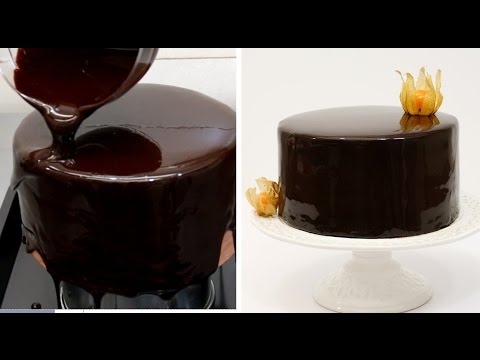 Chocolate Mirror Glaze Cake Recipe CHOCOLATE HACKS by Cakes Step by Step - UCjA7GKp_yxbtw896DCpLHmQ