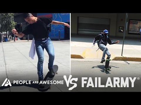 Skateboarding, Pogo Sticks & More Wins Vs Fails ???? | People Are Awesome Vs. FailArmy - UCIJ0lLcABPdYGp7pRMGccAQ
