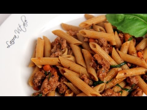 Turkey Ragu Recipe - Laura Vitale - Laura in the Kitchen Episode 298 - UCNbngWUqL2eqRw12yAwcICg