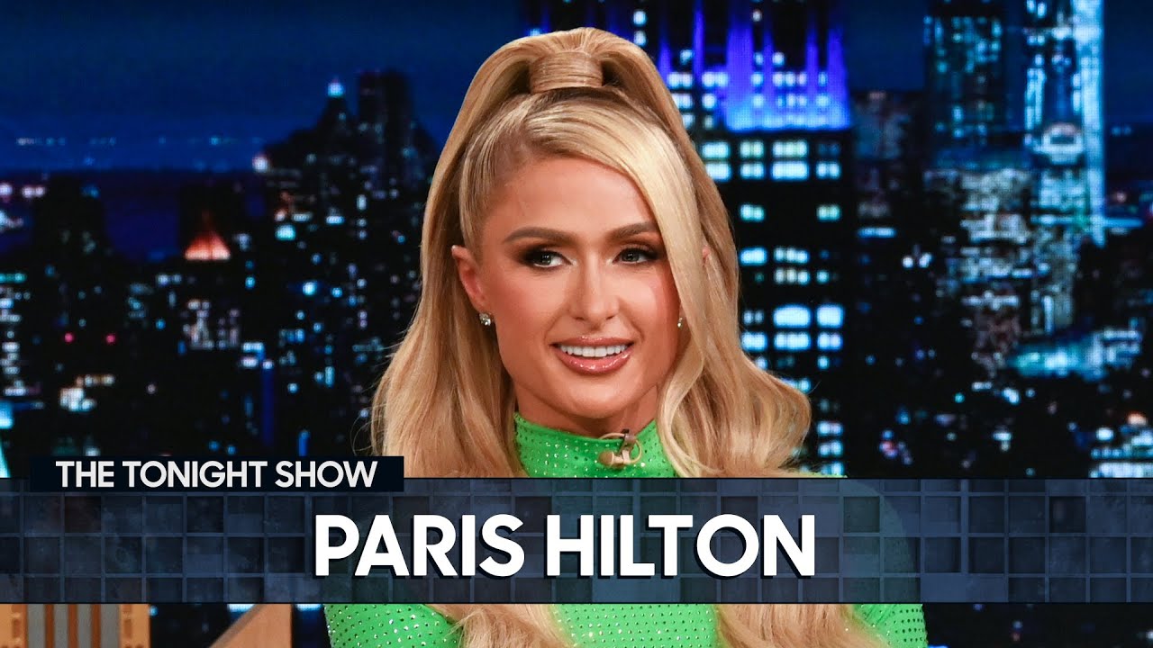 Paris Hilton Surprises Tonight Show Audience Members By Giving Them Their Own NFTs | Tonight Show