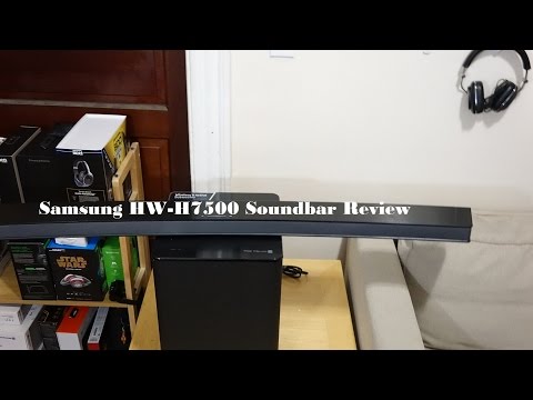 Samsung HW-H7500 Curved Soundbar Review - UC5lDVbmgb-sAcx2fjwy3KQA