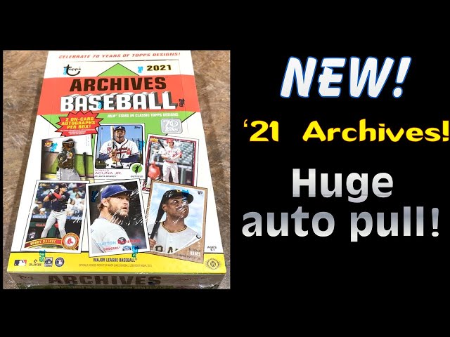 2021 Topps Archives Baseball Cards Are a Must Have