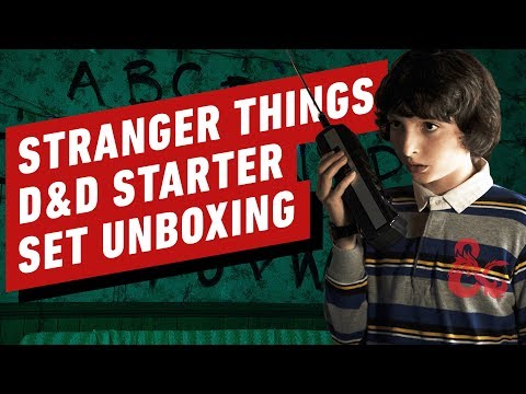 Stranger Things Dungeons & Dragons Starter Set Unboxing - UCKy1dAqELo0zrOtPkf0eTMw