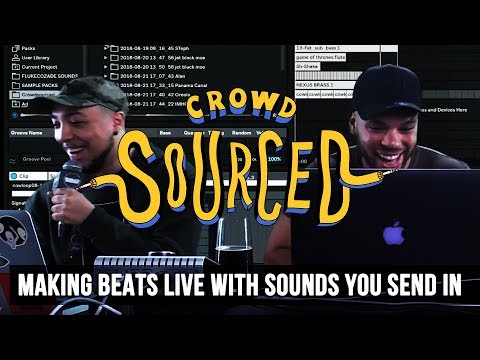 Crowdsourced Ep. 7 - Crazy Cousinz makes music with sounds you send in - UCGBpxWJr9FNOcFYA5GkKrMg