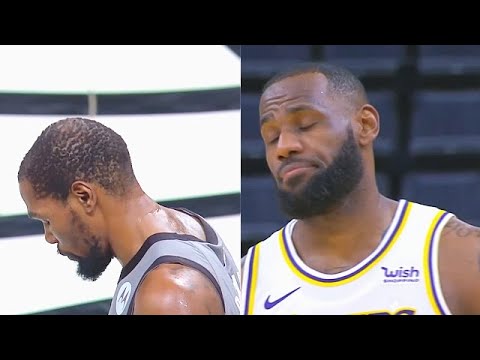 Kevin Durant & Kyrie Irving Choke After Disrespecting LeBron James! Nets vs Wizards