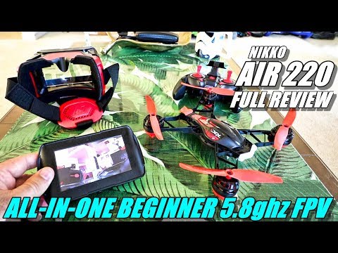 NIKKO Air Race Vision 220 Pro Drone 5.8ghz FPV - Full Review - Unboxing, Flight Test, Pros & Cons - UCVQWy-DTLpRqnuA17WZkjRQ