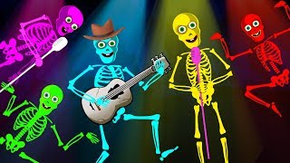 Midnight Magic - Deck The Halls With Five Crazy & Funny Dancing Skeletons